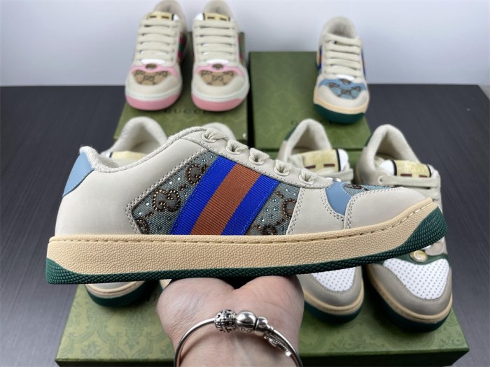  Arrenfashion Men Women G*ucci Top Sneaker