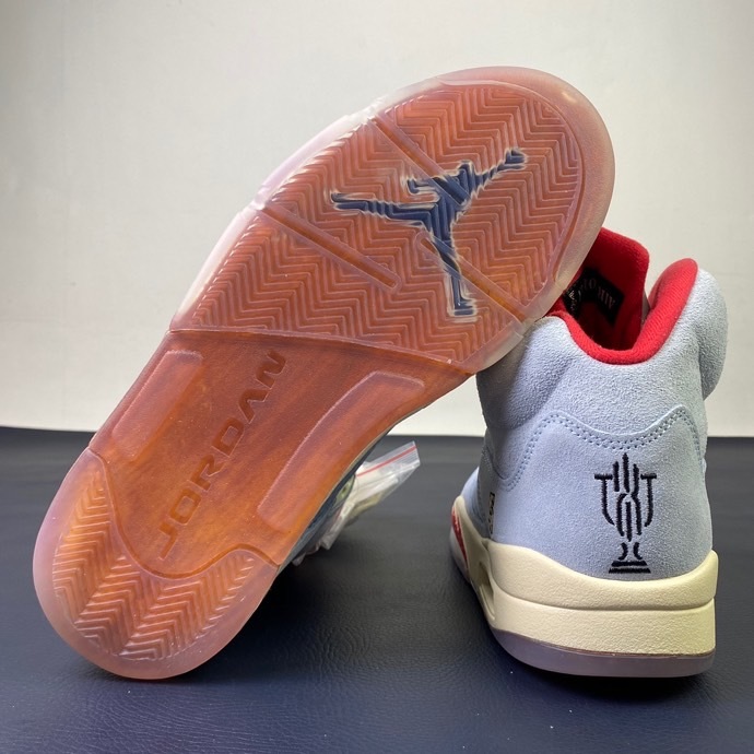  Arrenfashion Trophy Room x Air Jordan 5 Ice Blue CI1899-400