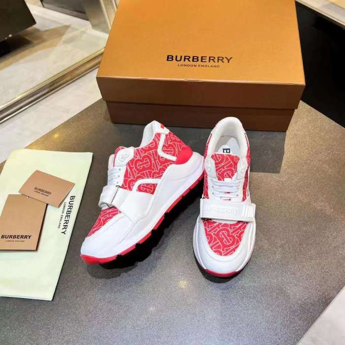 Men Women B*rberry Sneaker （Arrenfashion）