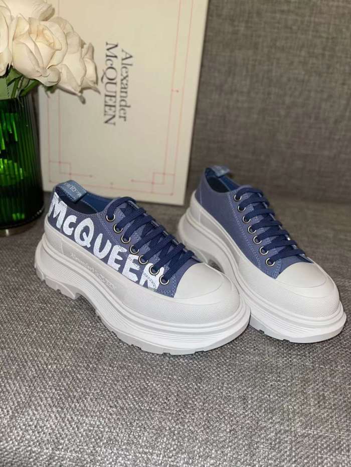 Men Women A*lexander M*cqueen Top Sneaker （ Arrenfashion ）