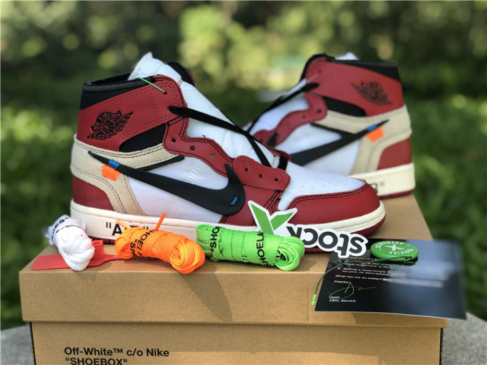  Arrenfashion O*FF W*HITE x Air Jordan 1 Retro High