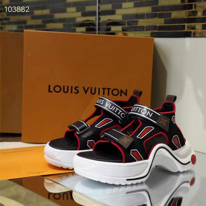  Arrenfashion Women L*ouis V*uitton Top Slippers