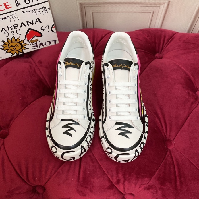  Arrenfashion Men Women D*G Top Sneakers