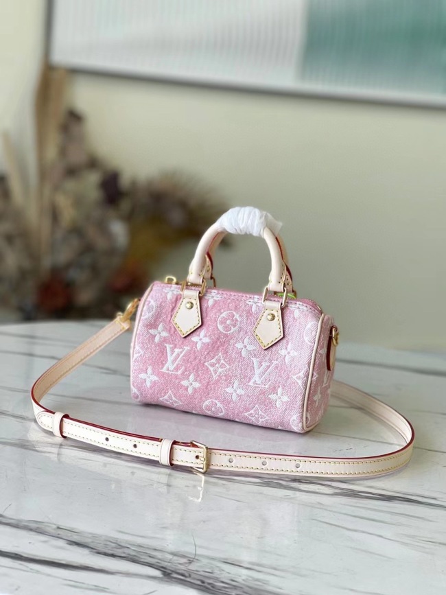  Arrenfashion Lady L*ouis V*uitton nano speedy handbag Top Quality M81213 16*10*7.5CM