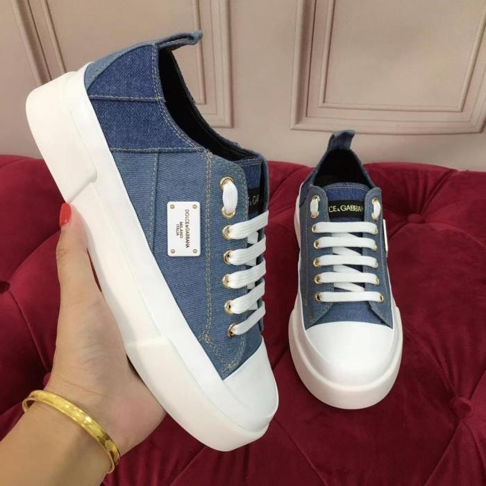  Arrenfashion Men Women D*G Top Sneaker
