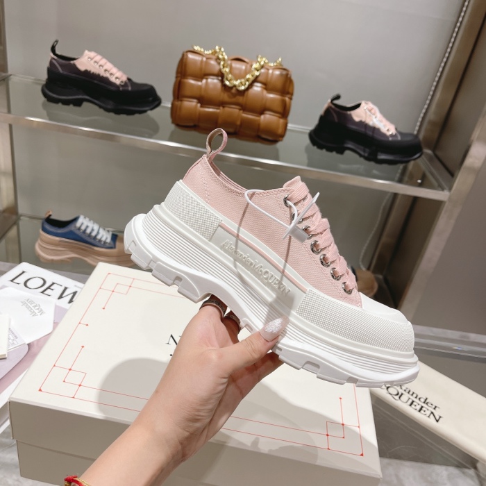 Men Women A*lexander M*cqueen Top Sneaker （ Arrenfashion ）