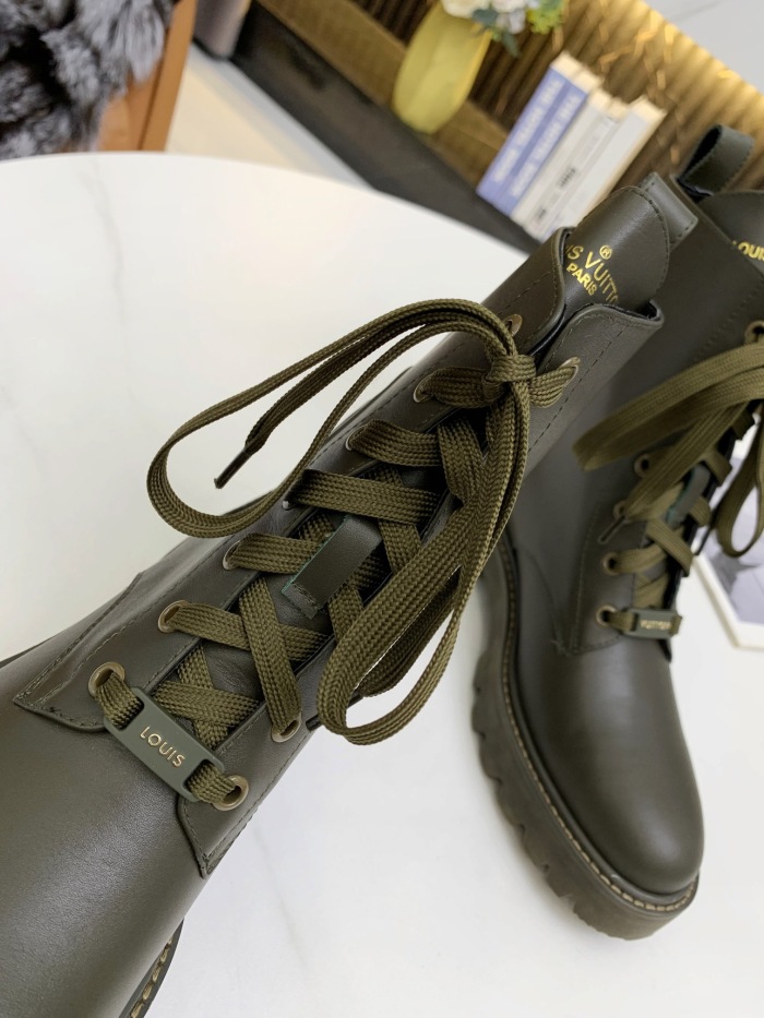 Women L*ouis V*uitton Top Boots ( Arrenfashion)