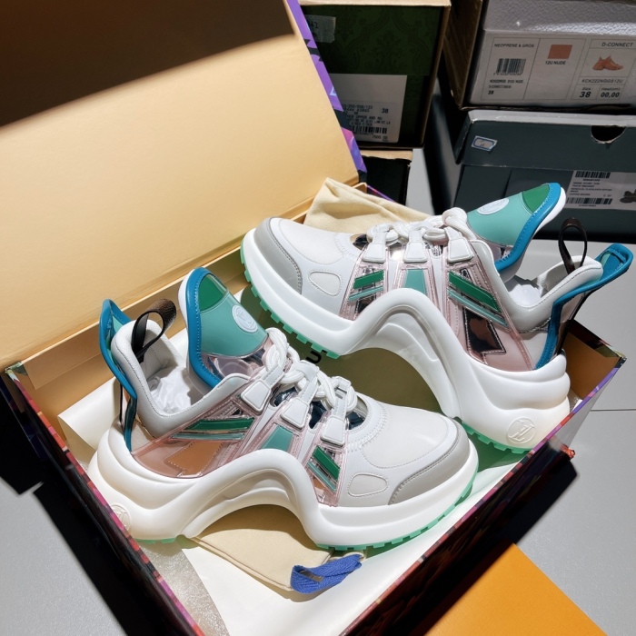  Arrenfashion Women L*ouis V*uitton Top Sneaker Top Sneaker