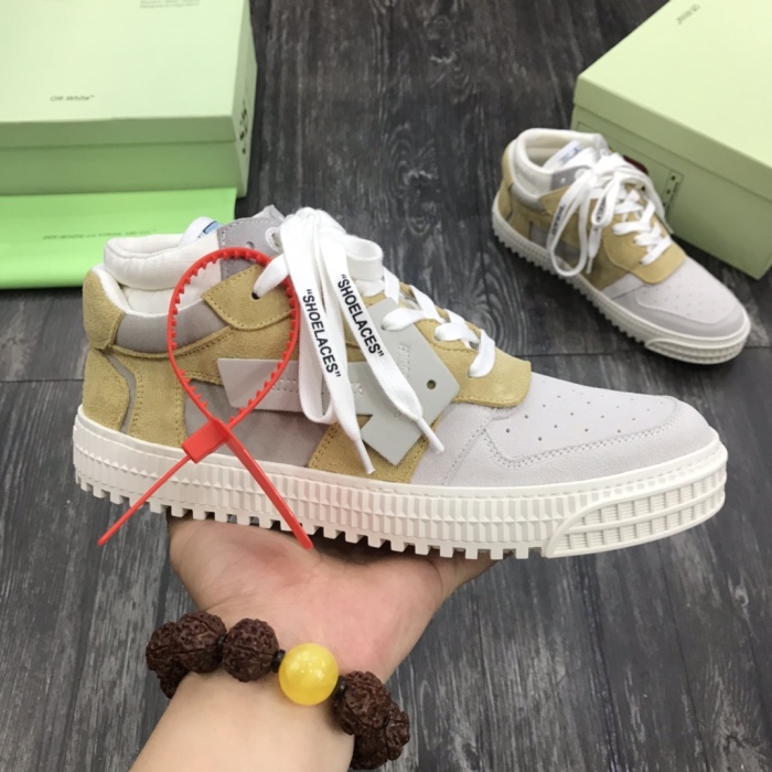 Arrenfashion Men Women Off W*hite Top Sneaker