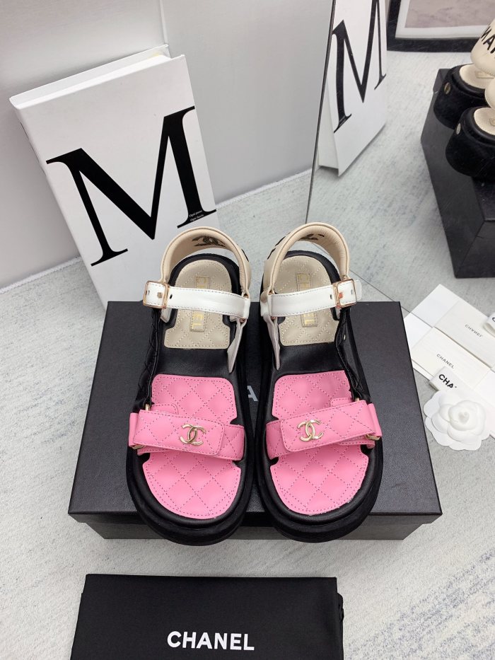  Arrenfashion Women C*hanel Top Sandals