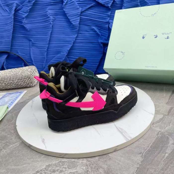 Men Women O*ff W*hite Top Sneakers (Arrenfashion)