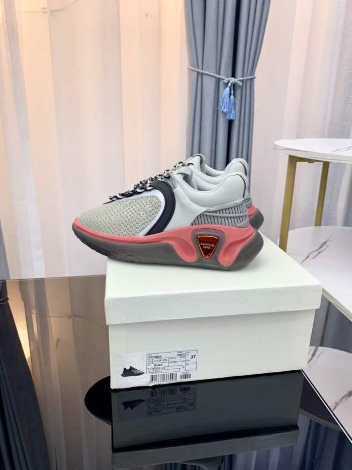Men Women B*almain Top Sneakers (Arrenfashion)