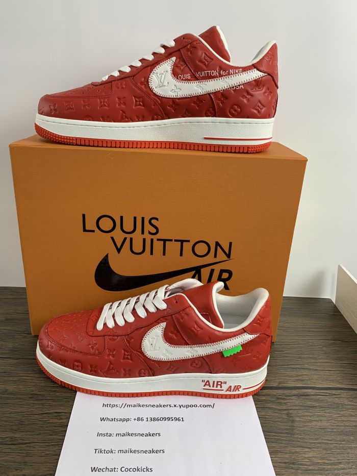  from Arrenfashion Men L*ouis V*uitton * nike air force 1 Low Top Sneakers