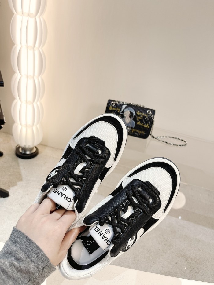  Arrenfashion Women C*hanel Top Sneaker