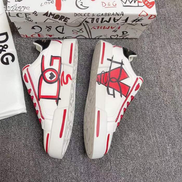  Arrenfashion Men Women D*G Top Sneakers