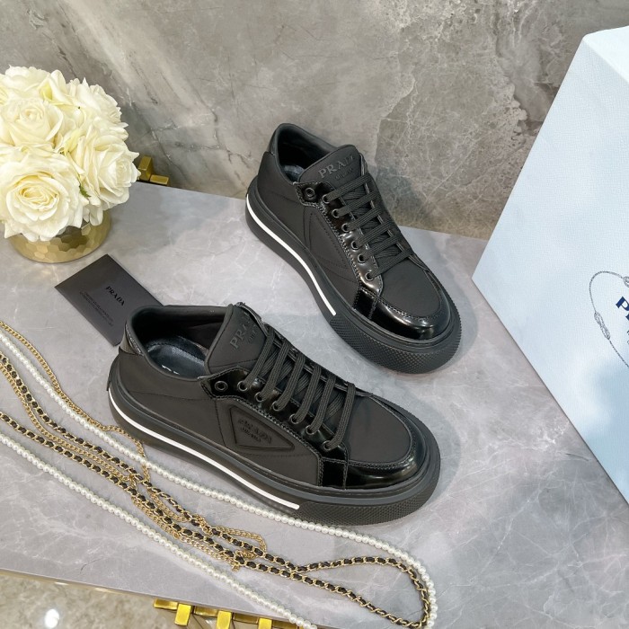 Men Women P*rada Top Sneaker （ Arrenfashion ）