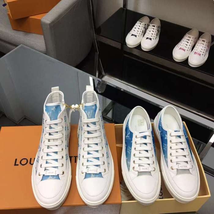 Women L*ouis V*uitton Top Sneaker (Arrenfashion)