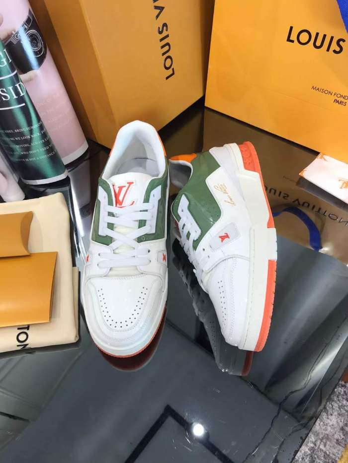  Arrenfashion Men Women L*ouis V*uitton Top Sneakers