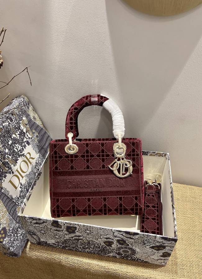  Arrenfashion D*ior Top Bag 24*20*11cm