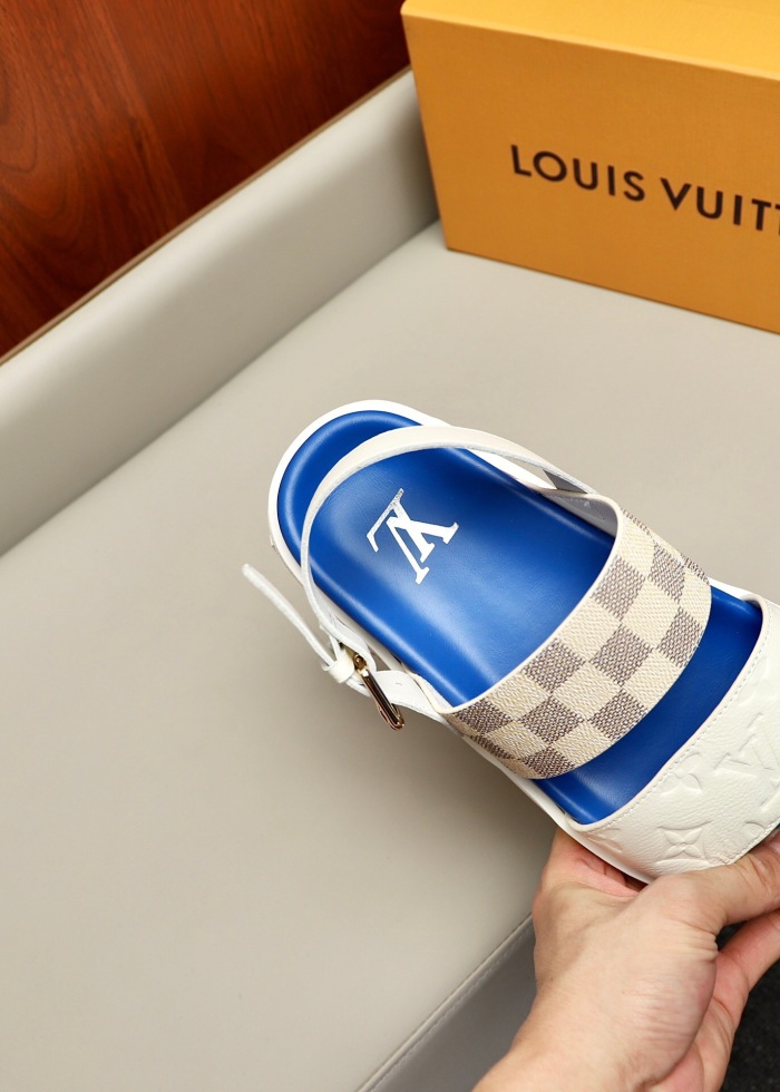 Men L*ouis V*uitton Top Slippers (Arrenfashion)
