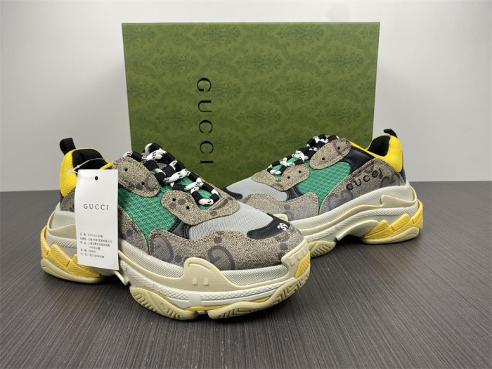  Arrenfashion Men Women G*ucci B*alenciaga Top Sneaker