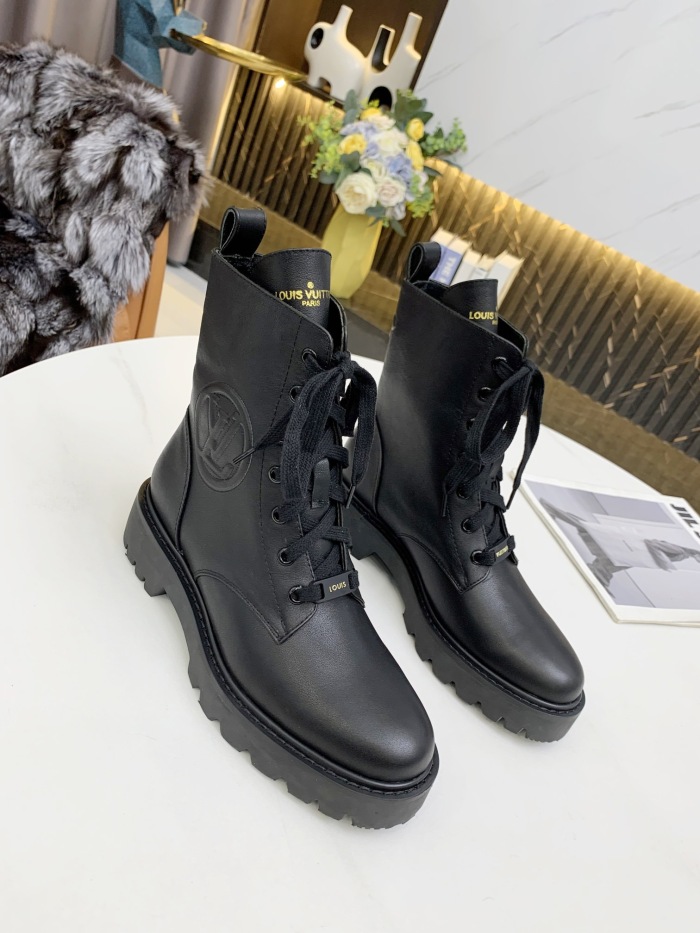 Women L*ouis V*uitton Top Boots ( Arrenfashion)