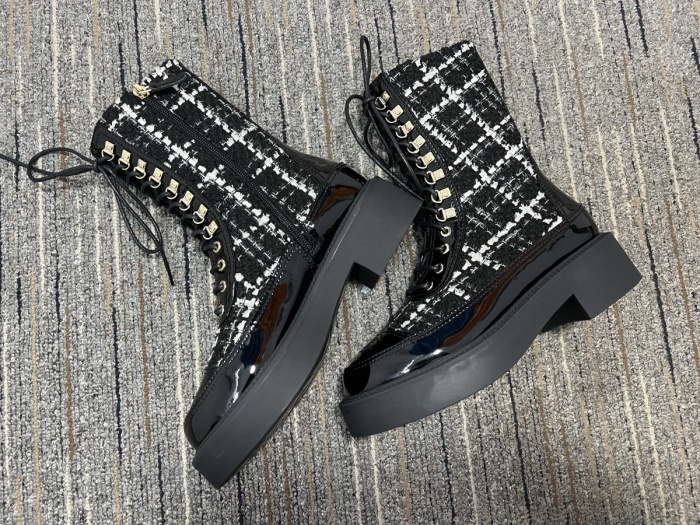  Arrenfashion Women C*hanel Top Boots ( Arrenfashion)