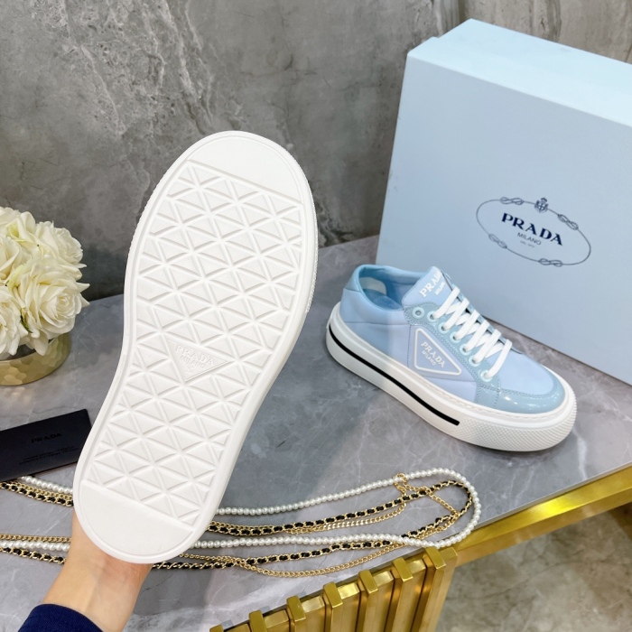 Men Women P*rada Top Sneaker （ Arrenfashion ）