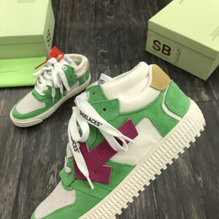 Arrenfashion Men Women Off W*hite Top Sneaker