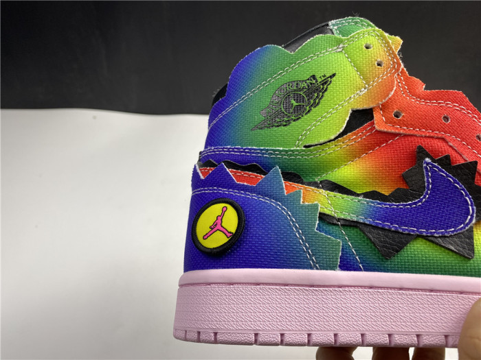 Arrenfashion J Balvin x Air Jordan 1 High O DC3481-900