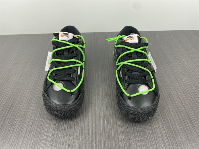  from Arrenfashion Nike Blazer Low x O*ff-W*hite Black / Green