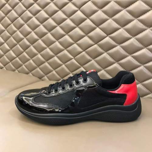  Arrenfashion Mens P*rada Top Sneakers