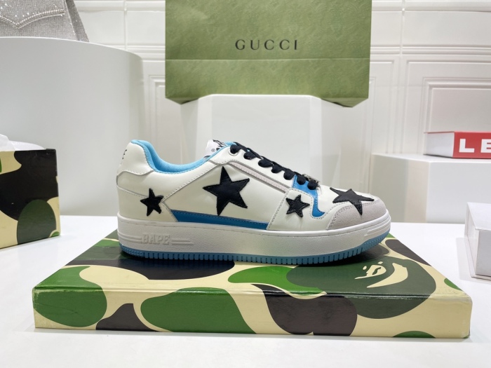  arrenfashion Men Women B*ape Top Sneaker
