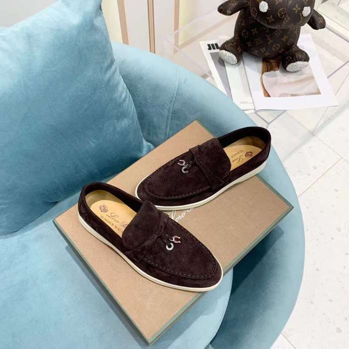 Men Women L*oro P*iana Top Loafer （Arrenfashion）