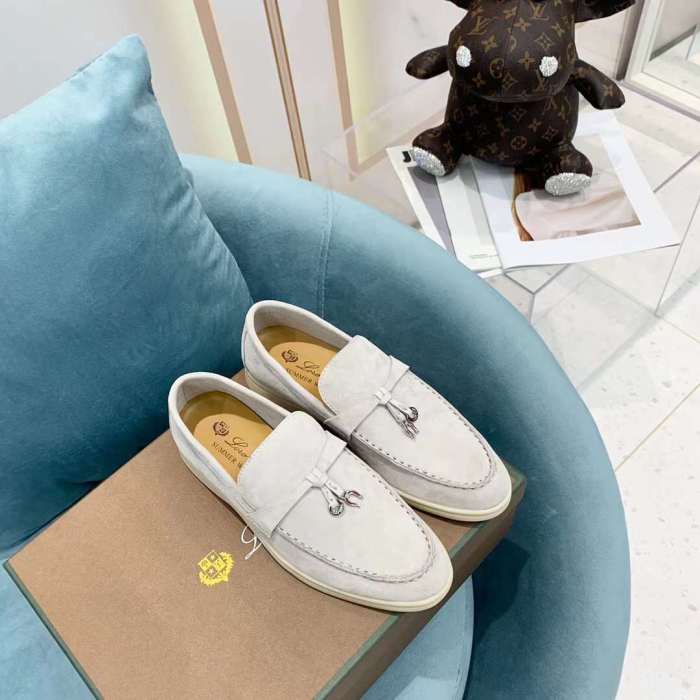 Men Women L*oro P*iana Top Loafer （Arrenfashion）