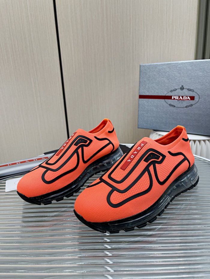 Men Women P*rada Top Sneaker （ Arrenfashion ）