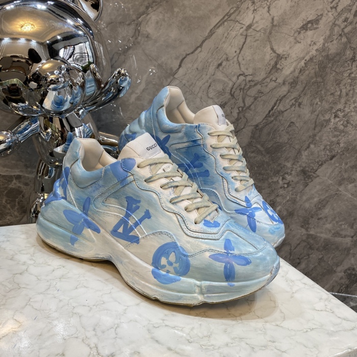  Arrenfashion Men Women G*ucci Top Sneaker