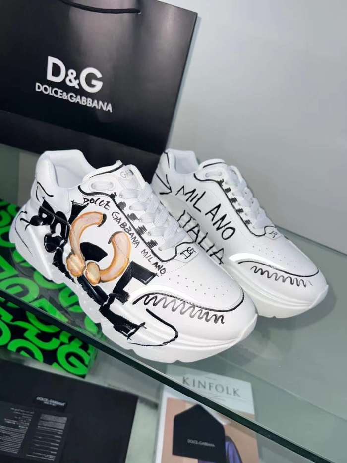 Men Women D*G Top Sneakers (Arrenfashion)