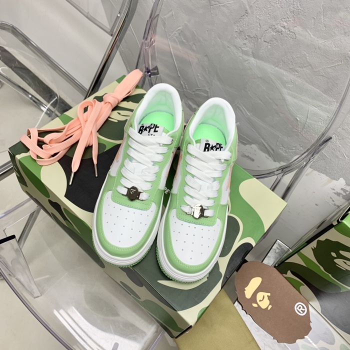  arrenfashion Men Women B*ape Top Sneaker