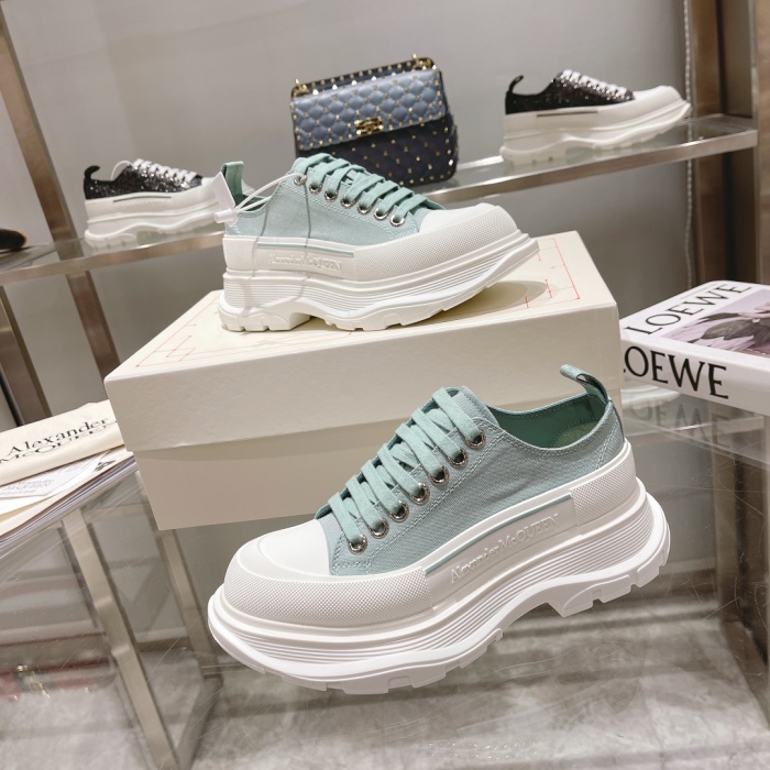 Men Women A*lexander M*cqueen Top Sneaker （ Arrenfashion ）