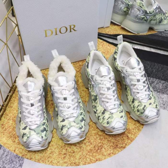 Men Women D*ior Top Sneakers （Arrenfashion）