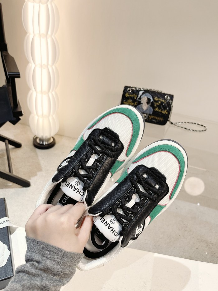  Arrenfashion Women C*hanel Top Sneaker