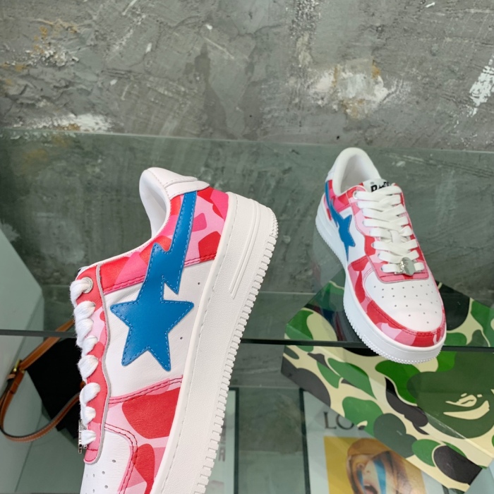  arrenfashion Men Women B*ape Top Sneaker