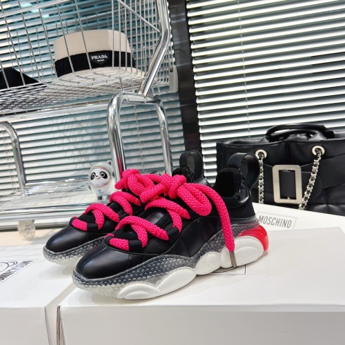  Arrenfashion Women P*rada Top Sneakers