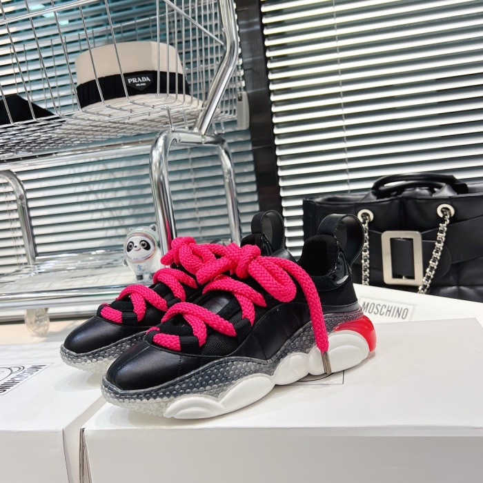  Arrenfashion Women P*rada Top Sneakers