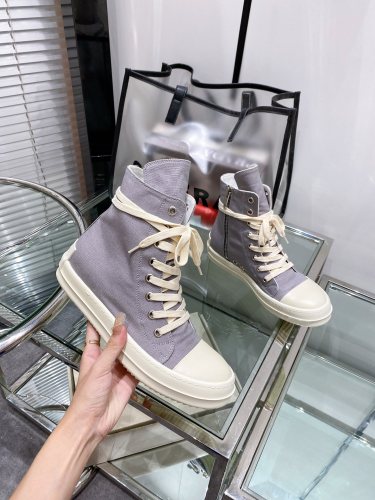  Arrenfashion Men Women R*ick O*wens Top Sneaker