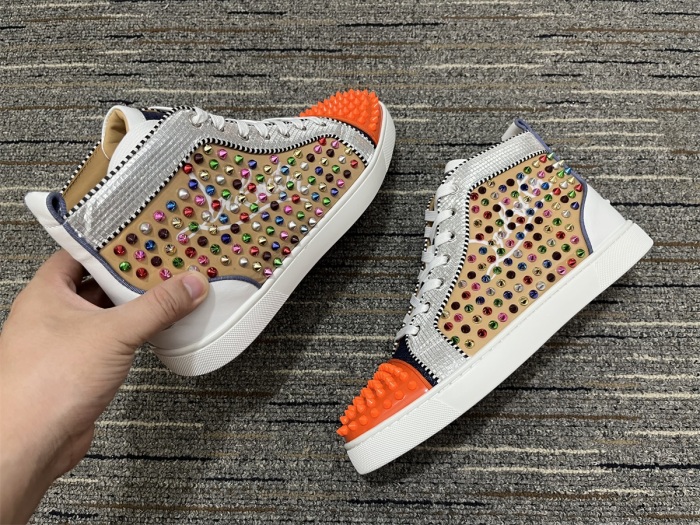  Arrenfashion Men Women C*hristian L*ouboutin Top Sneaker