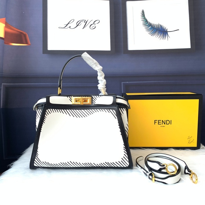  Arrenfashion F*endi Top Bag 33*26*12cm