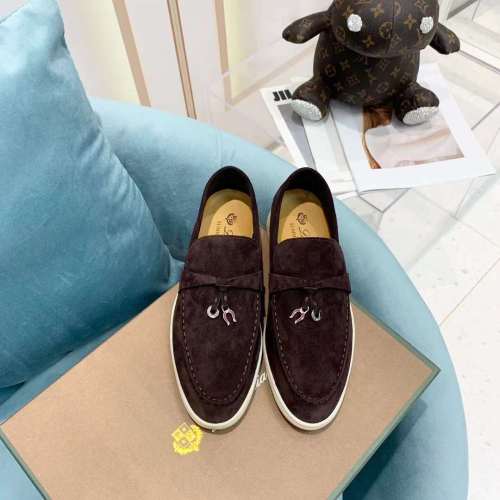 Men Women L*oro P*iana Top Loafer （Arrenfashion）