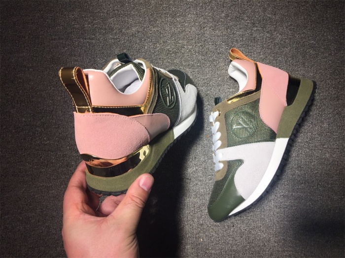  Arrenfashion Women L*ouis V*uitton Run Away Top Sneaker